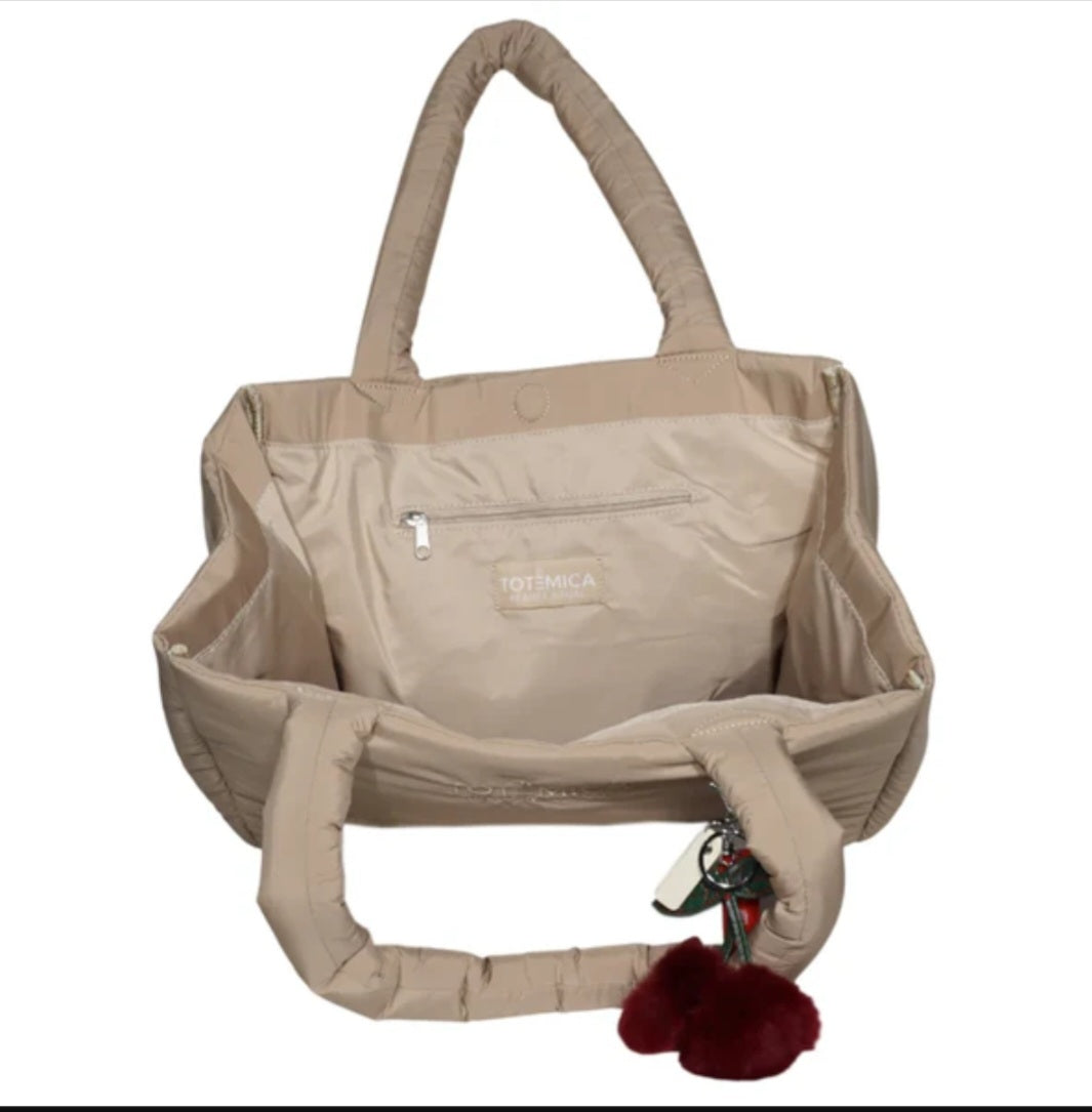 Totemica Puffy Bag with Fluffy Cherry Charm