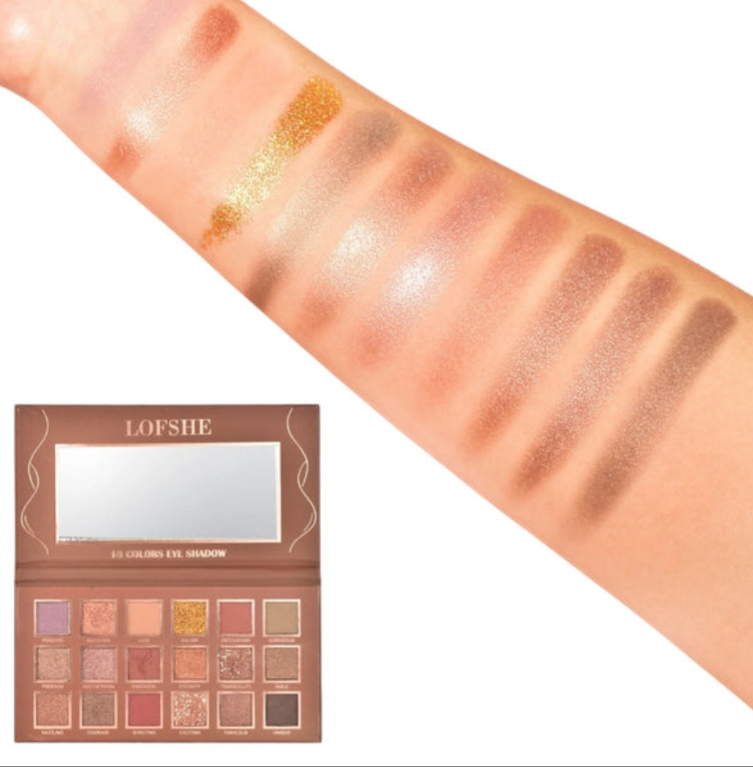 Lofshe Nice Under The Sea 18 Colors Eyeshadow