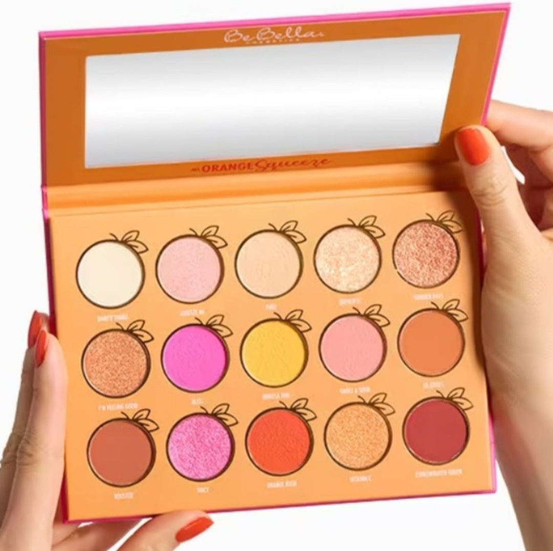 Be Bella My Orange Squeeze 15- Color Eyeshadow Palette