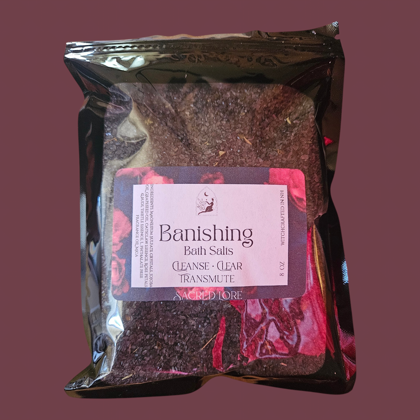 Sacred Lore - Banishing Bath Soak • Bath Salt • Epsom Salt (8 oz)