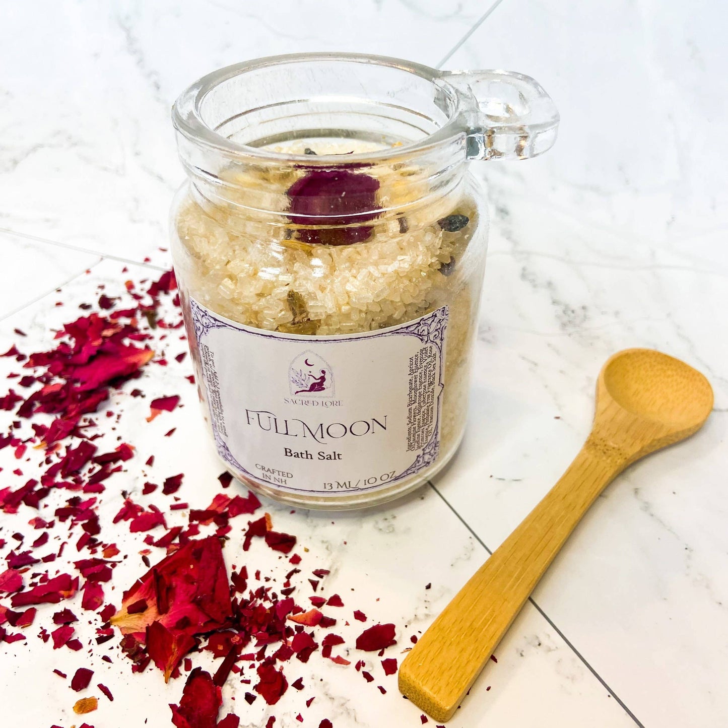 Sacred Lore - Full Moon Bath Soak, Bath Salt (8 oz)