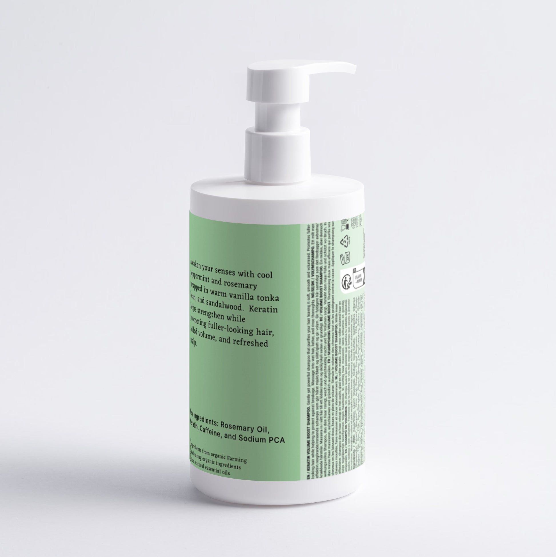 Wickedly Lifted Keratin Volume Shampoo side view — premium sulfate-free keratin shampoo for fine and flat hair