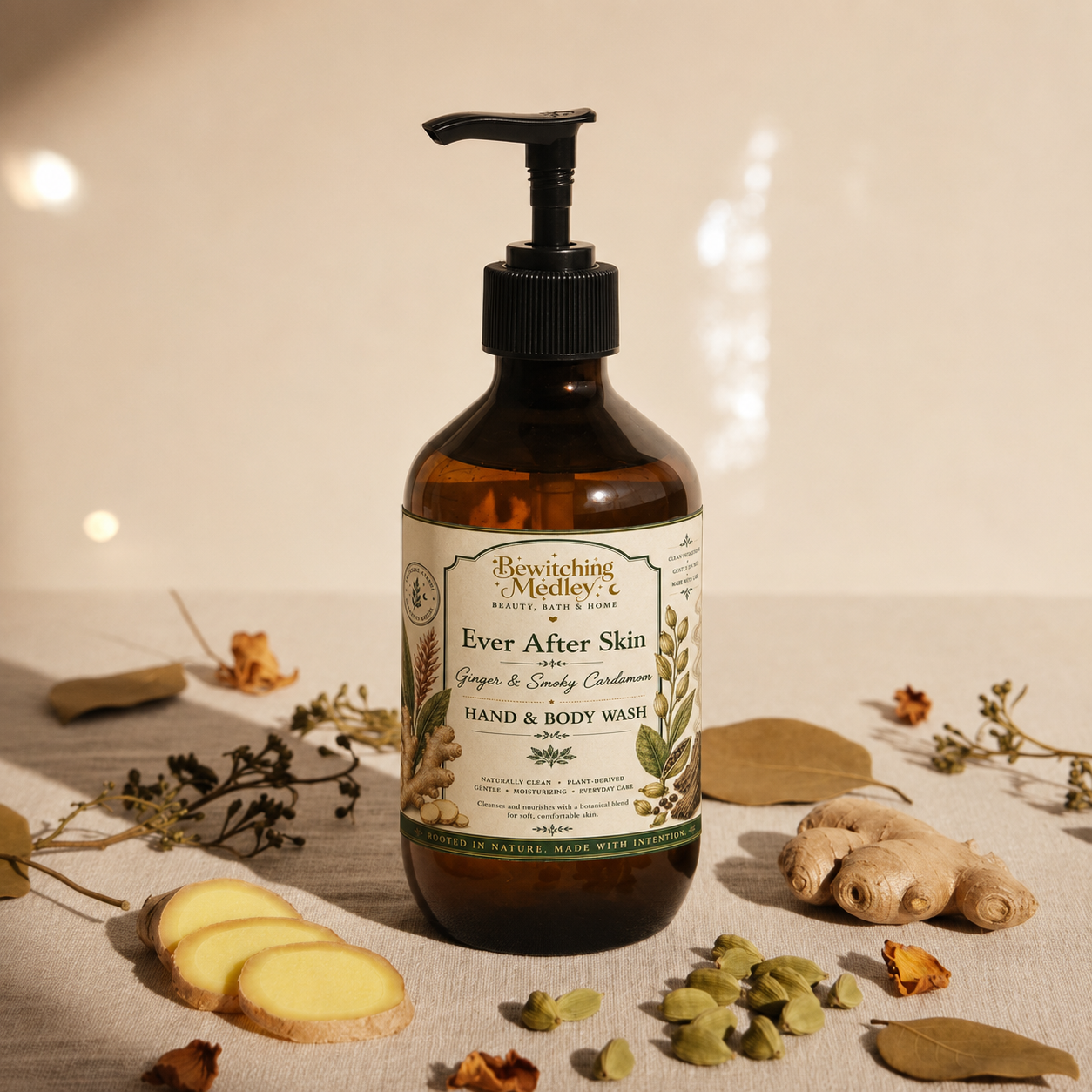 Ever After Skin™ Ginger & Smoky Cardamom Hand & Body Wash