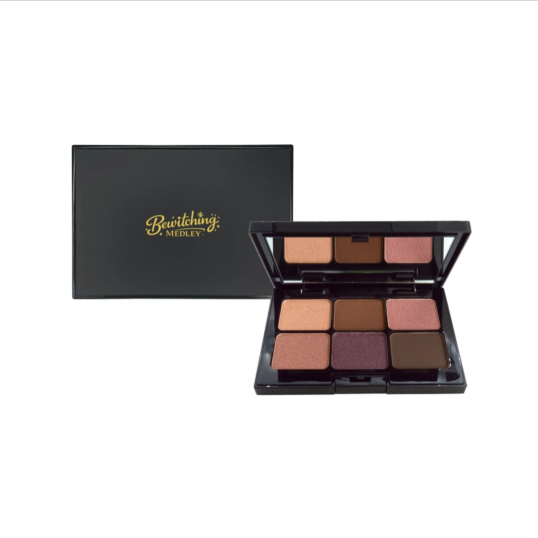 Bewitching Medley 6-Color Eyeshadow Palette - Sweet Almond