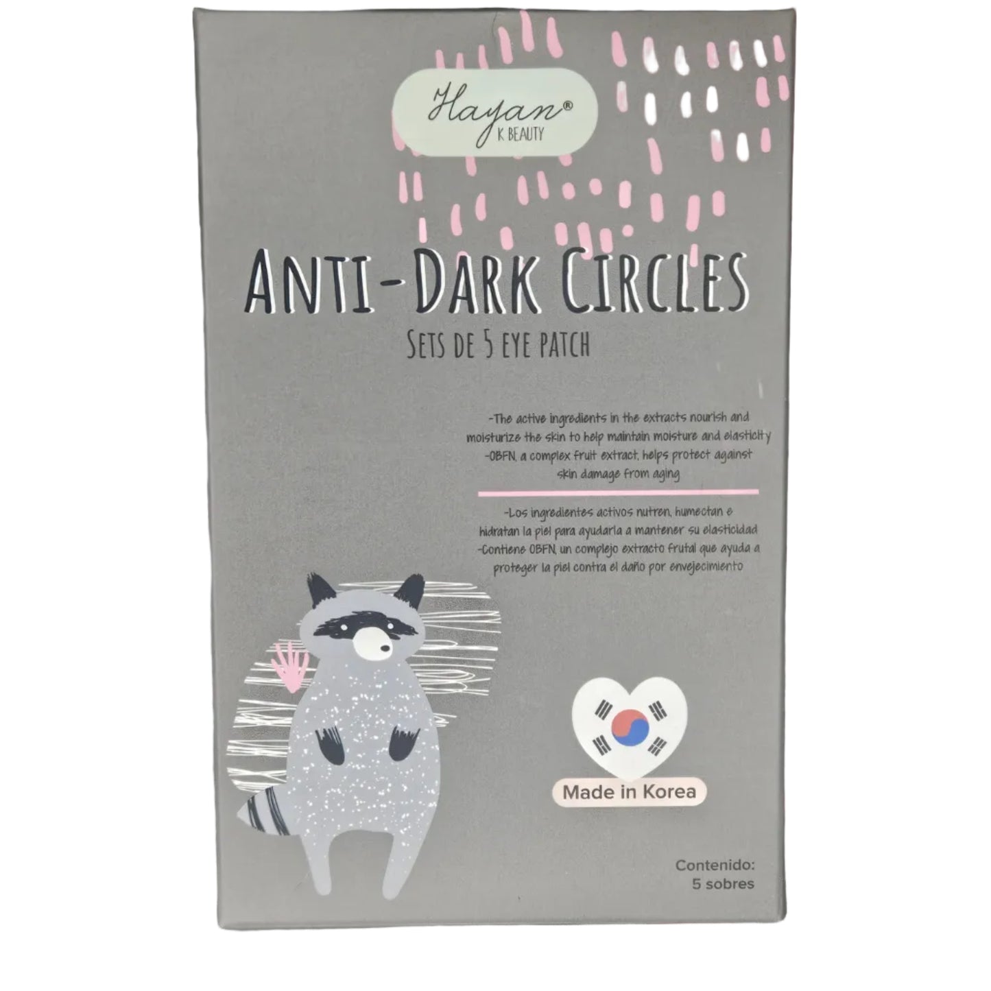 Hayan Anti-Circles Eye Patches - 5 Sets