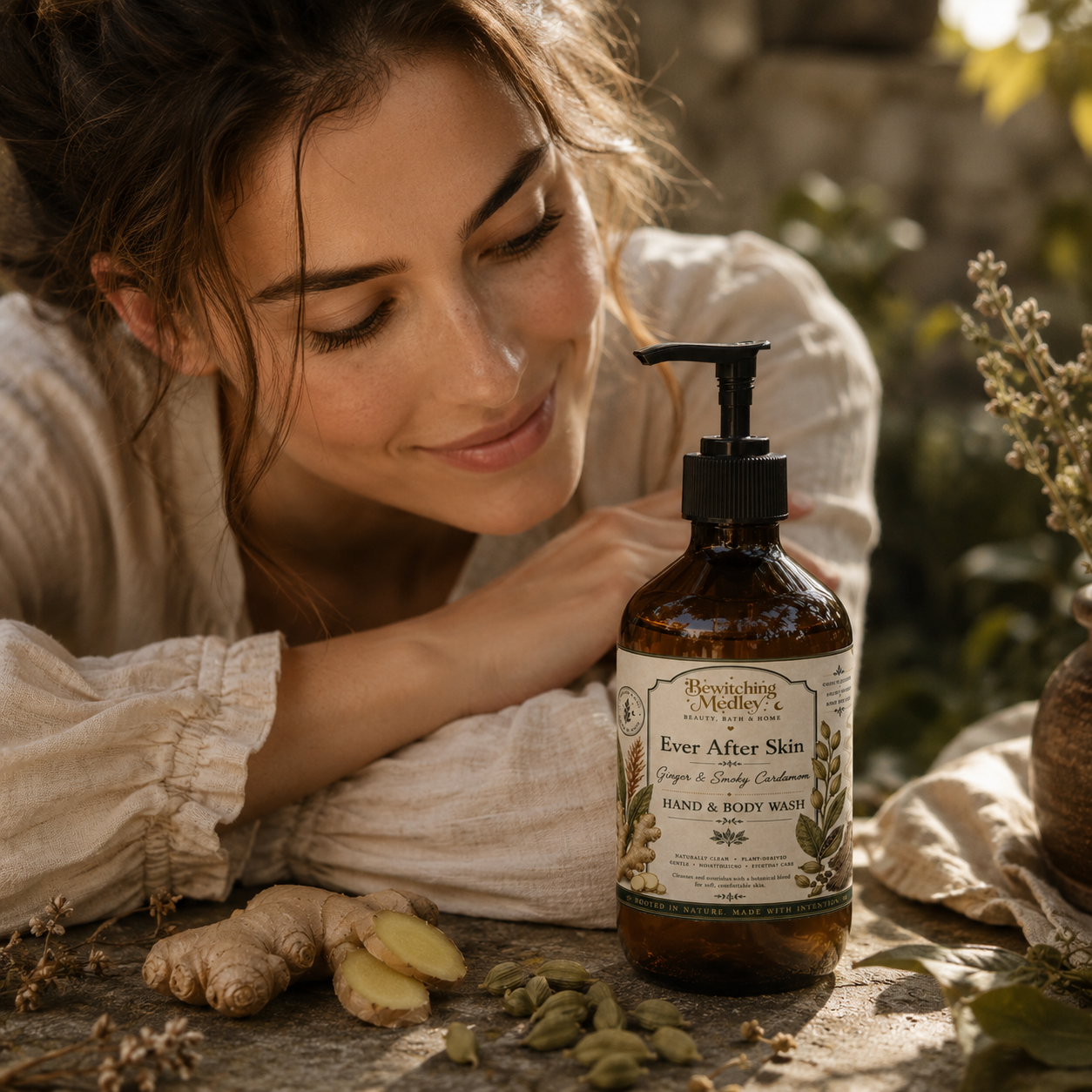 Ever After Skin™ Ginger & Smoky Cardamom Hand & Body Wash