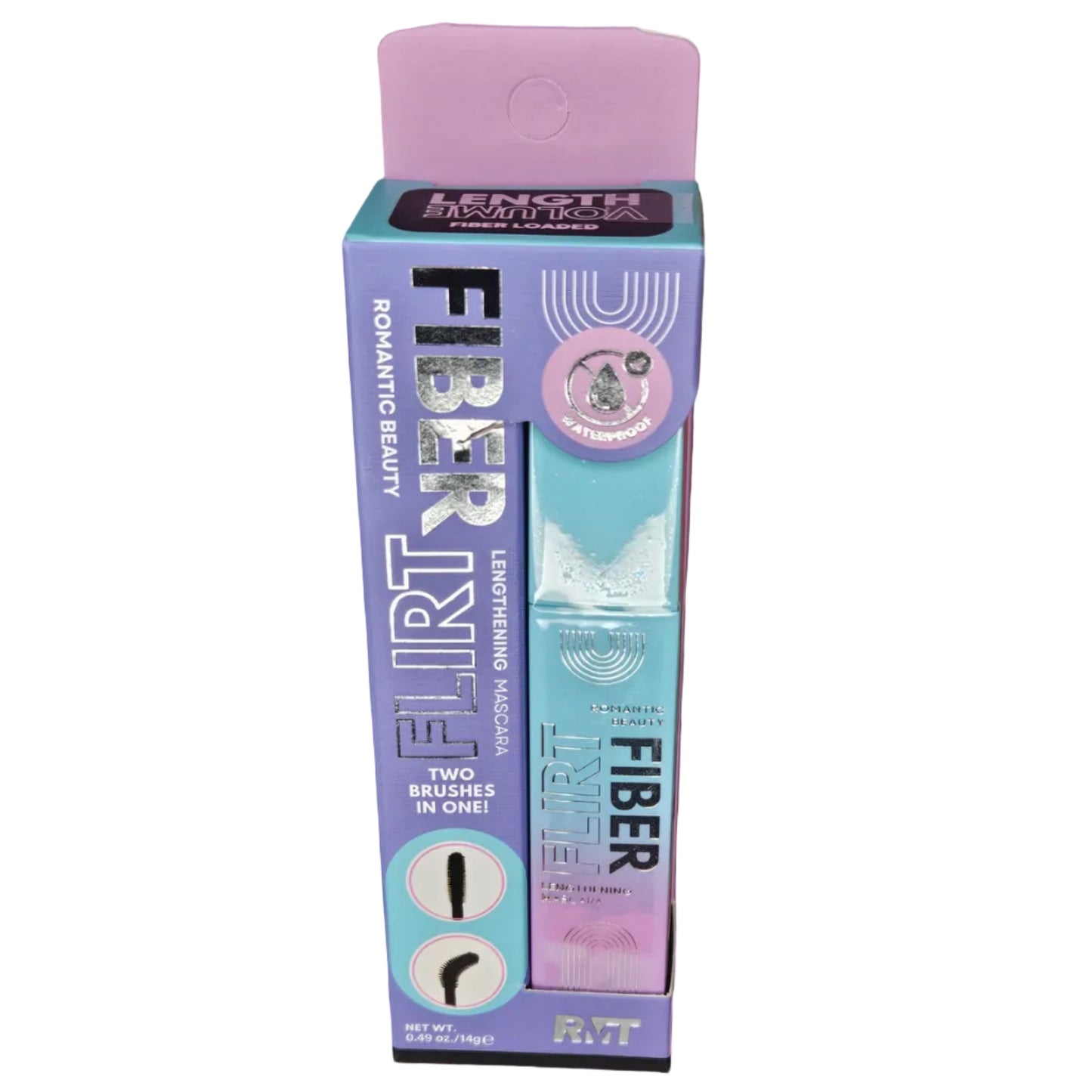 Romantic Beauty Fiber Flirt Volume Length Mascara, Black (0.49 oz)
